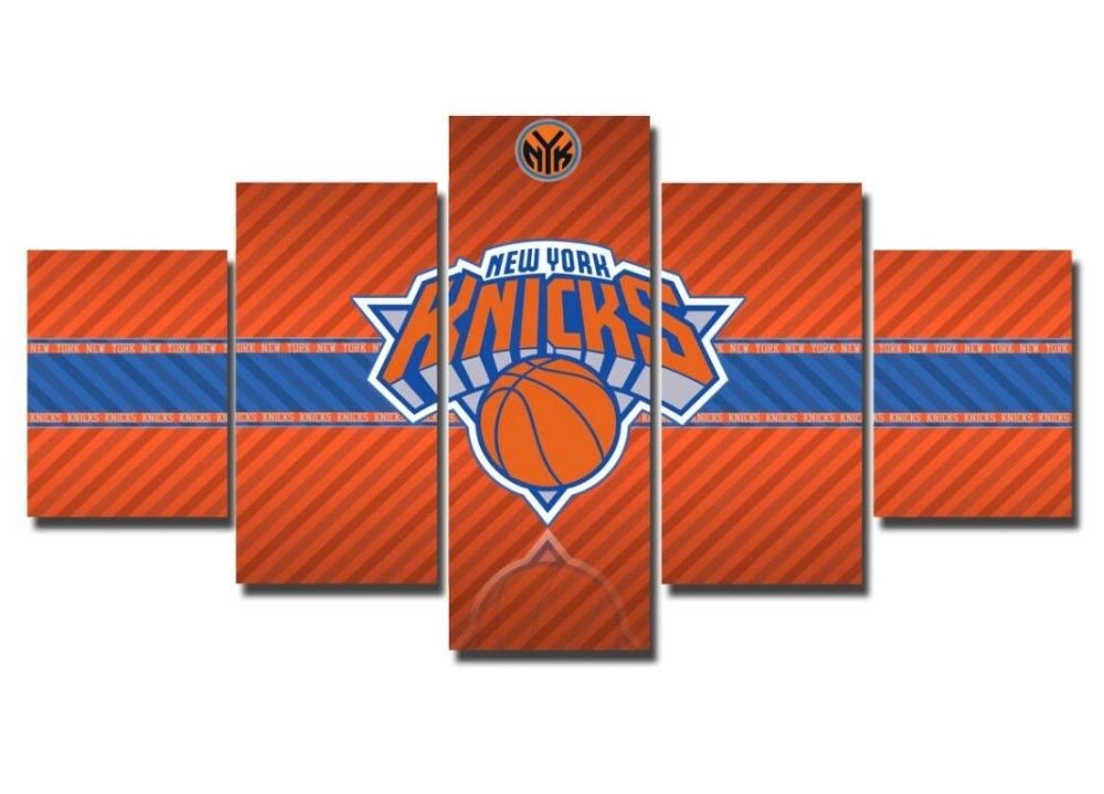New York Knicks, Framed Canvas Art Home Decor Wall Art