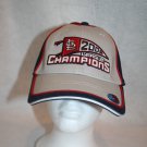 STL Cardinals 2006 League Pennant Champions Blue Gray Baseball Cap Fit stretch