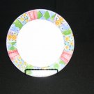 RARE Sweet Shoppe by Sango Biscotti #3023 Watercolor Dinner plate 11"