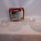 Arcoroc 16 piece Holly Tree Christmas Dinnerware set