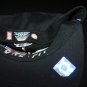 Top of the World NCAA Kansas University KU Jayhawks Black one fit cap M/L