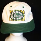 Green Bay Packers embroider BIG G White #1 Apparel Snapback Cap Hat Made in USA