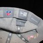 NFL Rams Breast Cancer 39THIRTY Lt/Dk Gray Pink Ribbon Stretch Med-Lg Cap Hat