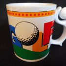 Coffee/Tea/Shaving Spinning golf ball MUG
