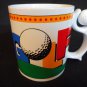 Coffee/Tea/Shaving Spinning golf ball MUG