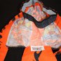 American Biker Doo-Rag Headwrap Black Eagle orange Flames LIVE FREE NEW w/tag