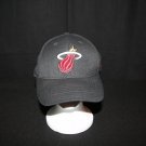 Adidas NBA Miami Heat Embroidered Logo L/XL Fitted Stretch Cap Hat Black