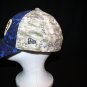 NFL Rams New Era 39THIRTY Camoflage Military Blue/Camo Med-Lg Stretch Cap Hat