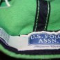 U.S. Polo Assn. Strapback P Logo embroidered 1890 Green Cap Hat Letterman-Style