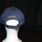 Signatures NCAA Illinois Fightin' Illini Navy Blue Orange I logo strapback cap