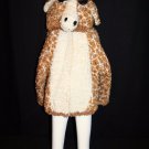 Celebration Halloween Plush hood Giraffe Costume Coat Toddler Girl Boy Child 4T