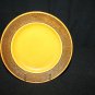VTG HARMONY HOUSE AURORA Ironstone 8" SaladBread Plate Brown Holiday table decor