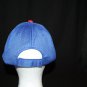 Google Mesh Blue & Red Baseball Cap Hat Adult Size Adjustable Strap