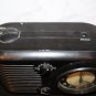 WESTCLOX BIG BEN AM/FM Black ALARM CLOCK RADIO Retro Art Deco MADE IN USA-WORKS