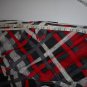 Surf's Up! Adidas Men's Black Gray Red White Geo Board Swim Shorts waist sz 34"
