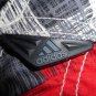 Surf's Up! Adidas Men's Black Gray Red White Geo Board Swim Shorts waist sz 34"