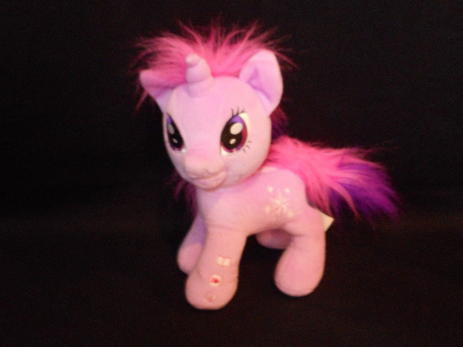 MY LITTLE PONY TALKING SINGING TWILIGHT SPARKLE STUFFED ANIMAL PLUSH UNICORN