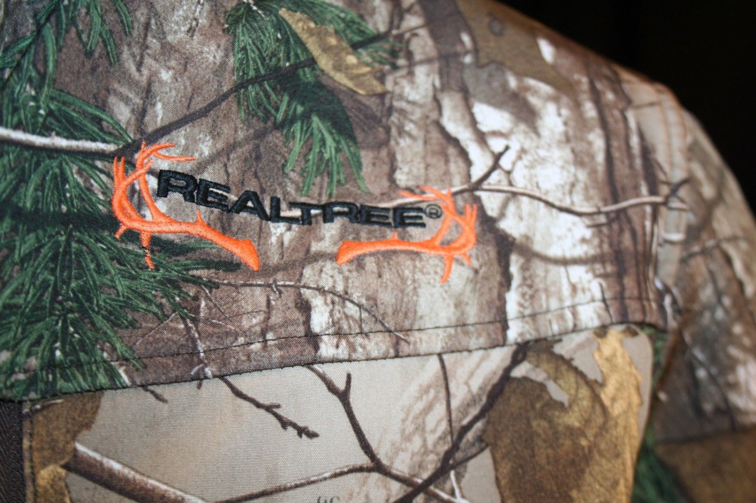 Real Tree Fleece Lined Mulitiple-pocket Camo Hunting Jacket Size Large 42/44