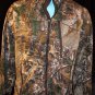 Real Tree Fleece Lined Mulitiple-pocket Camo Hunting Jacket Size Large 42/44