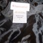 American Girl Child size 7 Black Velvet-like Ruffled Bolero Shrug Jacket