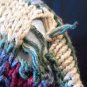 Northern Isles Multi-Colors Chunky Cable HAND KNITTED WINTER SWEATER WOMEN XXL