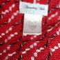 DISORDERLY KIDS~GIRLS BLACK WHITE RED PLAID HERRINGBONE HOLIDAY JACKET COAT BELT