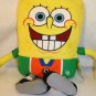 Sponge Bob Square pants Soccer 2012 Nickelodeon 21" plush cuddle pillow stuffed