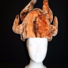 Dan Dee animated sings Turkey in the Straw Plush Thanksgiving Turkey Hat Cap FUN