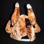 Dan Dee animated sings Turkey in the Straw Plush Thanksgiving Turkey Hat Cap FUN