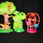 Lalaloopsy Sew Magical Sew Cute TreeHouse mini Ferris wheel tea cup seats & doll