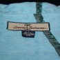 TOMMY BAHAMA SILK GREEN BLUE GRAY PALM TREE COCONUT HAWAIIAN CABANA Shirt LG