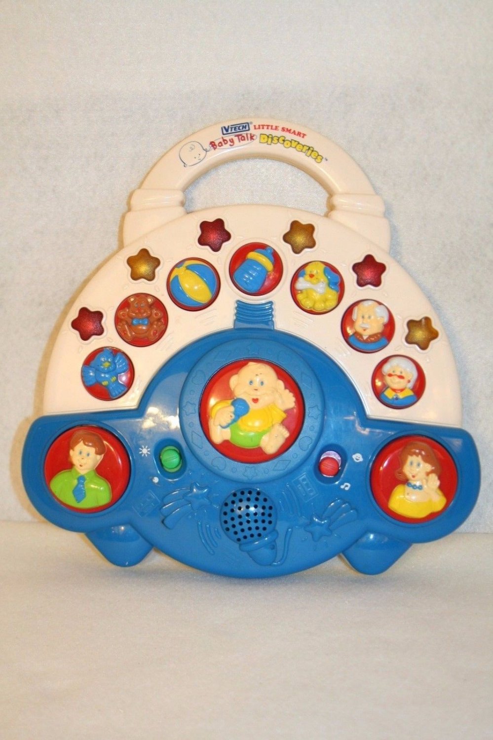 Vtech Little Smart Baby Talk Discoveries Learning Toy Record Play Musical Sounds