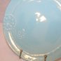 Double Nice Co Aqua Turquoise Blue Raised Flower Salad Bread Plate Replacement