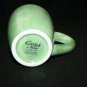 Tabletops Gallery Corsica Jade Green Coffee Tea Shave Replacement Mug Cup