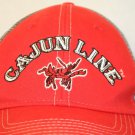Corpro Cajun Line Red Cast Gray Mesh Lobster Trucker Dad Cap Fishing Tackle Hat