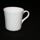 CORNING USA Enhancements Bright White Swirl Coffee Tea Shave Mug Replacement