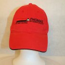 Thomas Concrete Specialists ISO Certified Red Trucker Dad Adjustable Cap Hat