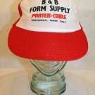 B&B Form Supply Porter Cable Pro Power Tools snapback Mesh Trucker Dad Cap hat