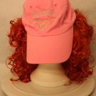 Mustang Woman Girl Pink adjustable baseball-style cap hat Port Authority