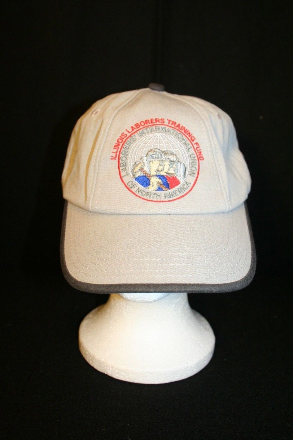 IL Laborers Anthony Romolo Training Snapback Khaki Work Trucker Dad Cap Hat USA