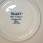 Sheffield Fine China Saucer Blue Whisper 6" Silver Trim - Replacement