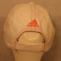 Adidas White Orange embroidered stitching logo Adjustable Dad Trucker Cap Hat