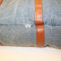 Adam Levine Parfumes Lt Denim Weekender Bag Travel Purse Beach Gym Tote Handbag