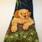 Under the Willow 4" Endangered Species Puppy Katie Dobson Cundiff 1999 necktie