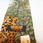 Endangered Species Jaguar Jungle Mom & cubs VTG Marc Dennis 1995 Silk necktie