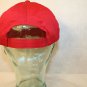 Port & Co Honor Flight DFW red embroidered Plane logo Adjustable Dad cap hat