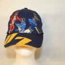 Disney Store Red Blue Black Power Rangers 07 XS Adjustable Dark Blue Cap Hat