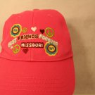 Best Friends Forever BFF MO Girl Pink adjustable cap hat peace American Crown