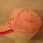 Barbie Girl Sparkly Pink adjustable Baseball-style cap hat flowers rhinestones