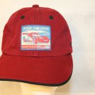 Disney Pixar Cars I am Speed Lightning McQueen Child dark red Strapback Cap Hat